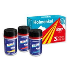 Holmenkol Tekoči voski rumen, rdeč in moder