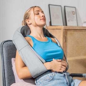 InnovaGoods Masažni aparat za vrat in ramena Shiatsu Pro