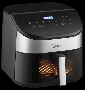 Midea Cvrtnik na vroč zrak MIDEA MAD55000ADK0 črne barve