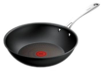 Tefal Excellence+ Wok 28 cm G3301902 črne in srebrne barve
