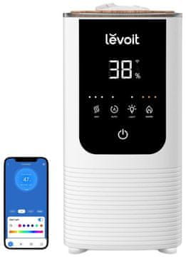 Levoit Vlažilec zraka OasisMist 450S, bela barva