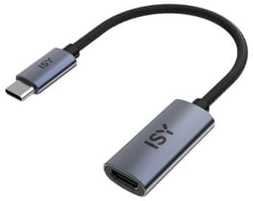 shumee Adapter USB-C na HDMI ISY IAD-1035 srebrno-črn