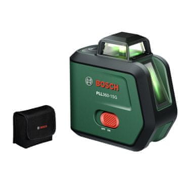 Bosch križni laser, zeleni žarek PLL360-15G (0603663K00)