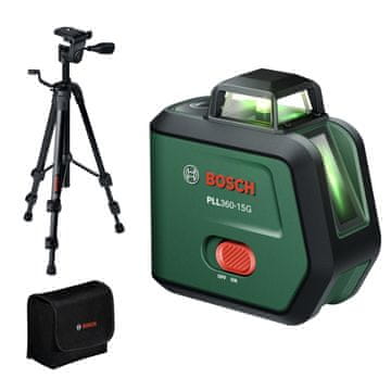 Bosch križni laser, zeleni žarek PLL360-15G (0603663K01)
