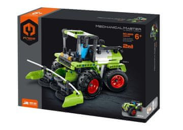Gradbeni set iM.MASTER kombajn/traktor 2v1 iz plastike 335 kosov