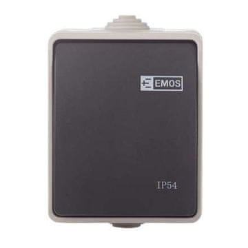Emos Stensko stikalo A1398 250 V/10 AX IP54