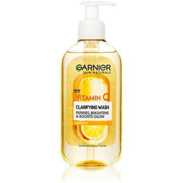 Garnier Skin Naturals Gel za čiščenje z vitaminom C (čistilni gel) 200 ml