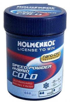 Holmenkol CFC prašek Mrzlo – smučarski vosek v prahu