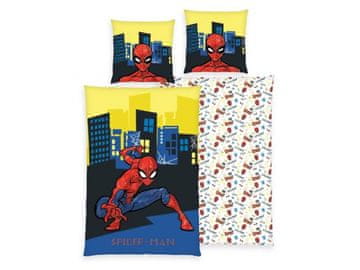 Herding HERDING Reverzibilne bombažne rjuhe SPIDERMAN, 135/200+80/80
