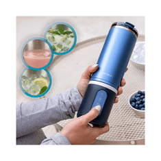 Cecotec Prenosni blender Power Titanium Shake2Go Dark Steel