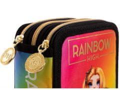 Astra Rainbow High Golden Style AC31 šolska torbica za svinčnike z dodatki, 503022063