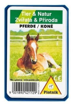 Piatnik Kvartet - Konji (plastična škatla)