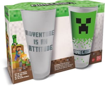 Epee Komplet kozarcev Minecraft, 480 ml