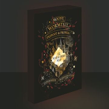 Epee LED slika Harry Potter – Pobertov zemljevid, 30 x 40 cm