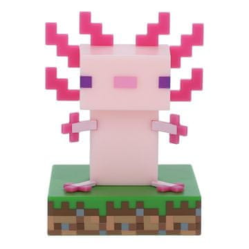 Epee LED lučka Minecraft Axolotl 10 cm