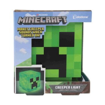 Epee LED svetilka Minecraft Creeper z zvočnim učinkom