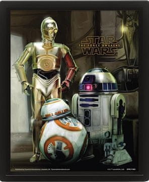Epee 3D dekorativna slika Star Wars – Droids
