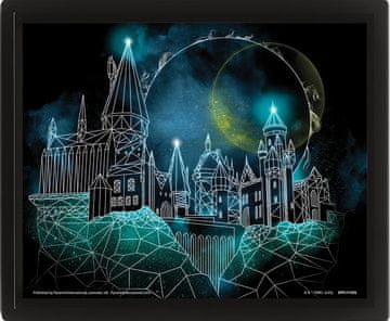 Epee 3D dekorativna slika Harry Potter – Bradavice