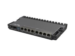 Mikrotik RB5009UPr+S+IN Kompakten usmerjevalnik z 9 priključki in PoE podporo
