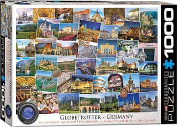 EuroGraphics Puzzle World Travel - Nemčija 1000 kosov