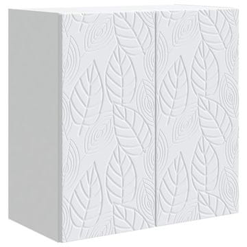 Vidaxl Omara za steno Bela 59 x 31 x 60 cm Inženirski les