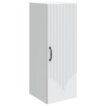 Vidaxl Omara za steno Bela 33 x 34,5 x 90 cm Inženirski les