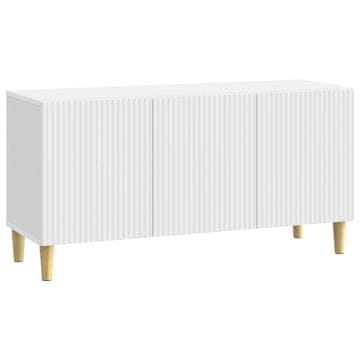 Vidaxl TV omarica Bela 99 x 34,5 x 50 cm Inženirski les