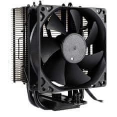 Inter-tech 4P90 Pro hladilnik za procesor, 125W, 92mm, črni (88885657)