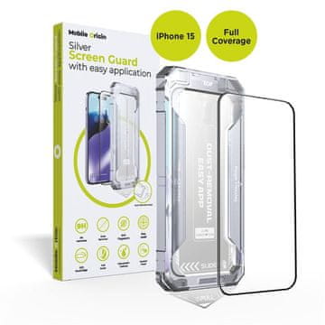 Mobile-origin Yellow Screen Guard iPhone 15 with easy application