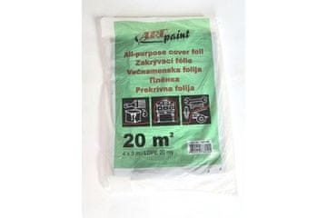 Ostatní Pokrivna folija Euro Tools 166761 LDPE masking film, 20 µm, 4 x 5 m, opaque