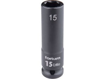 Fortum Vtičnica 4703215 impact wrench 1/2", 15mm, L 78mm, CrMoV