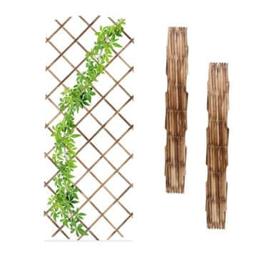 Northix Set raztegljivih rešetk za rastline, 180x90 cm, 3 pak