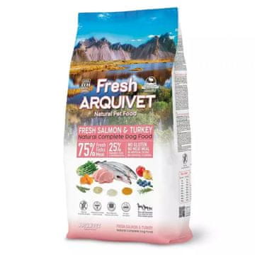 shumee ARQUIVET FRESH polvlažna hrana za pse z lososom/puranom 10 kg
