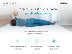 Ljubki dom Penasta vzmetnica DELUXE 160 x 200 cm Zaščita vzmetnice: BREZ zaščite vzmetnice