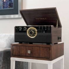Victrola Gramofon VTA-270B rjava