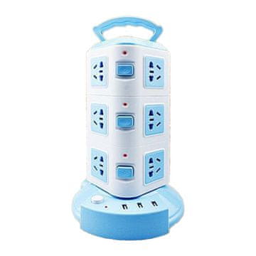 Dollcini Električni razdelilnik z USB priključkom