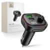Tech-protect CC07 FM Bluetooth Transmitter avtomobilski polnilnik 2x USB / USB-C 54W, črn