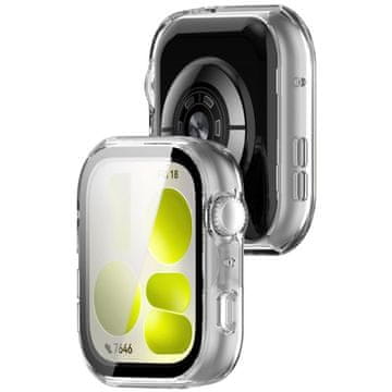 Tech-protect Defense ovitek s steklom za Huawei Watch Fit 5, prozoren