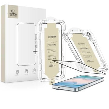 Tech-protect Quick Set AR zaščitno steklo za Samsung Galaxy S26 Plus, črno