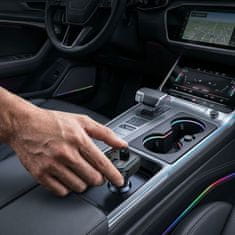 Tech-protect CC07 FM Bluetooth Transmitter avtomobilski polnilnik 2x USB / USB-C 54W, črn