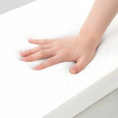 Vidaxl klop Enobarvno Bež 110 x 40 x 46 cm Bouclé