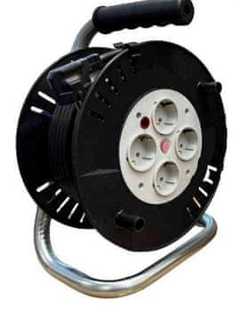 Nexx KABELSKI PODALJSEK 25M 3x2,5mm (CCA) 4xŠUKO BIMETAL IP20 ROLIX ROLL