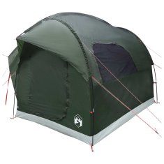Vidaxl Avto šotor Vojaška zelena 239 x 210 x 210 cm Poliester in jeklo