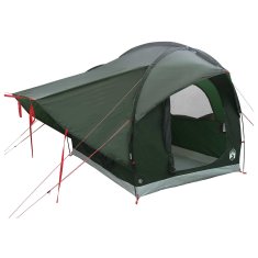 Vidaxl Avto šotor Vojaška zelena 239 x 210 x 210 cm Poliester in jeklo