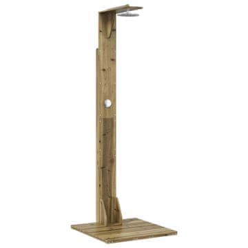 Vidaxl Zunanji tuš 214,5 cm Naravna