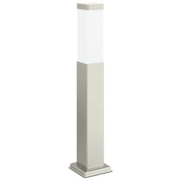 Vidaxl Stebričasta svetilka 50 cm nerjaveče jeklo IP44