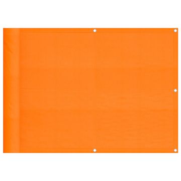 Vidaxl Balkonska pregrada oranžna 75x700 cm 100 % poliester oxford