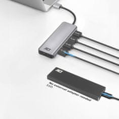ACT AC6121 5-portni USB 3.2 Gen1 HUB 4x USB A 1x Usb C