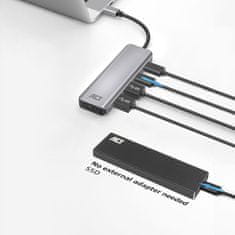 ACT AC7072 4-portni USB 3.0 HUB 2x USB A 2x USB C PD 3.2 Gen1