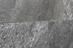 ALFISTYLE ALFIstick 3D samolepilni naravni skrilavec, sivo-zelen (ESP009) – pakiranje 0,9 m²